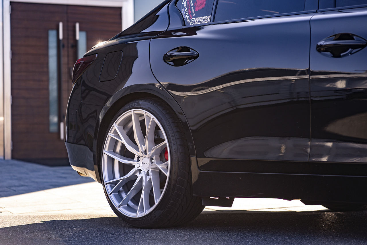2021 Infiniti Q50 - Niche NOVARA - Silver | Niche Road Wheels